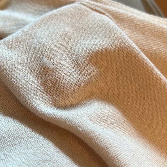 RIKKA 100% Viscose beige long unisex scarf - Picture 6 of 6